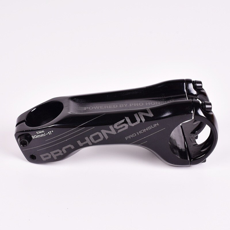 31.8mm MTB Stem 90mm Aluminum Alloy XC AM DH Mountain Road Bike Stem -17 Degree Steerer Bicycle Handlebar Stem Bicycle Parts