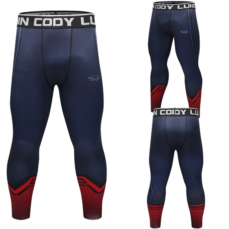 Men's advanced compression pants gym fitness sweat-absorbent sports pants comfortable breathable quick-drying sports pants men