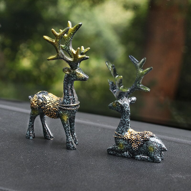 Car Decoration Elk Deer Christmas Ornaments Cute H... – Grandado