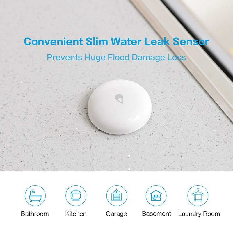Aqara IP67 Water Immersion Sensor Flood Water Leak Detector With Aqara Gateway Hub Home Remote Alarm Security Work For Mi Home