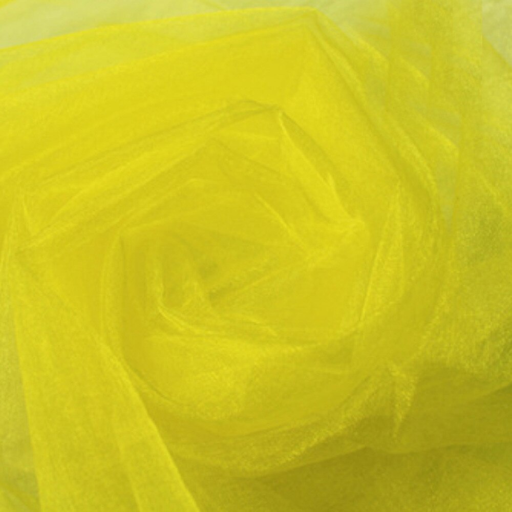 500x48CM Organza Sheer Organza Fabric For Wedding Backdrop Decoration Banquets Event Silk Yarn Party Diy Streamers Banners: F