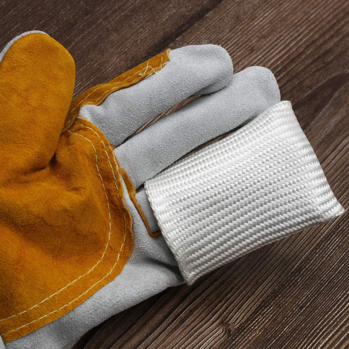 Åndbare tig-finger svejsetips tricks varmeskjold svejsehandsker fingerbeskyttere til tig svejsning tig handske l / xl