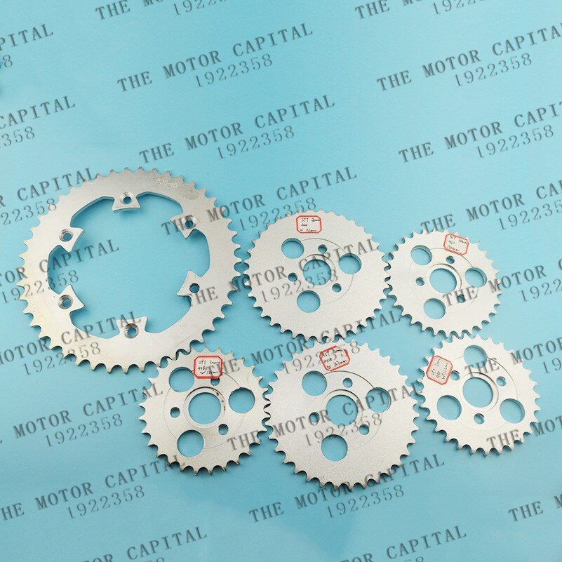 good 29t/31t/35t/37t/43t/45t tooth 420/428/520 chain 30/125mm Rear Drive Chain Sprocket Monkey Bike