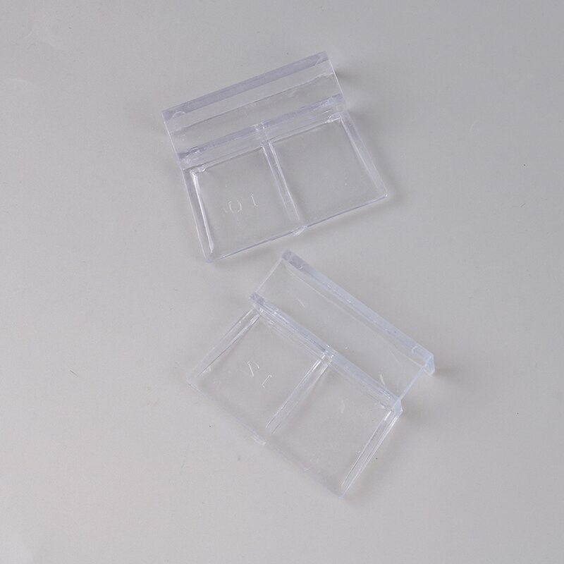 4pcs/lot Acrylic Fish Tank Lid Cover Support Holder Bracket Clip Aquarium Top Cover Bracket Aquarium Cap Support Rack