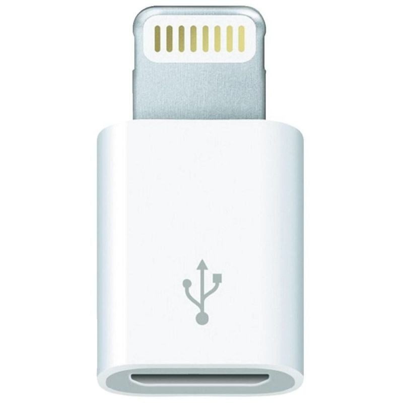 Adaptador Mikro usb a Blitz 3gehen a200 - de Mikro usb hembra a Blitz Macho - 8 Stift - Farbe blanco