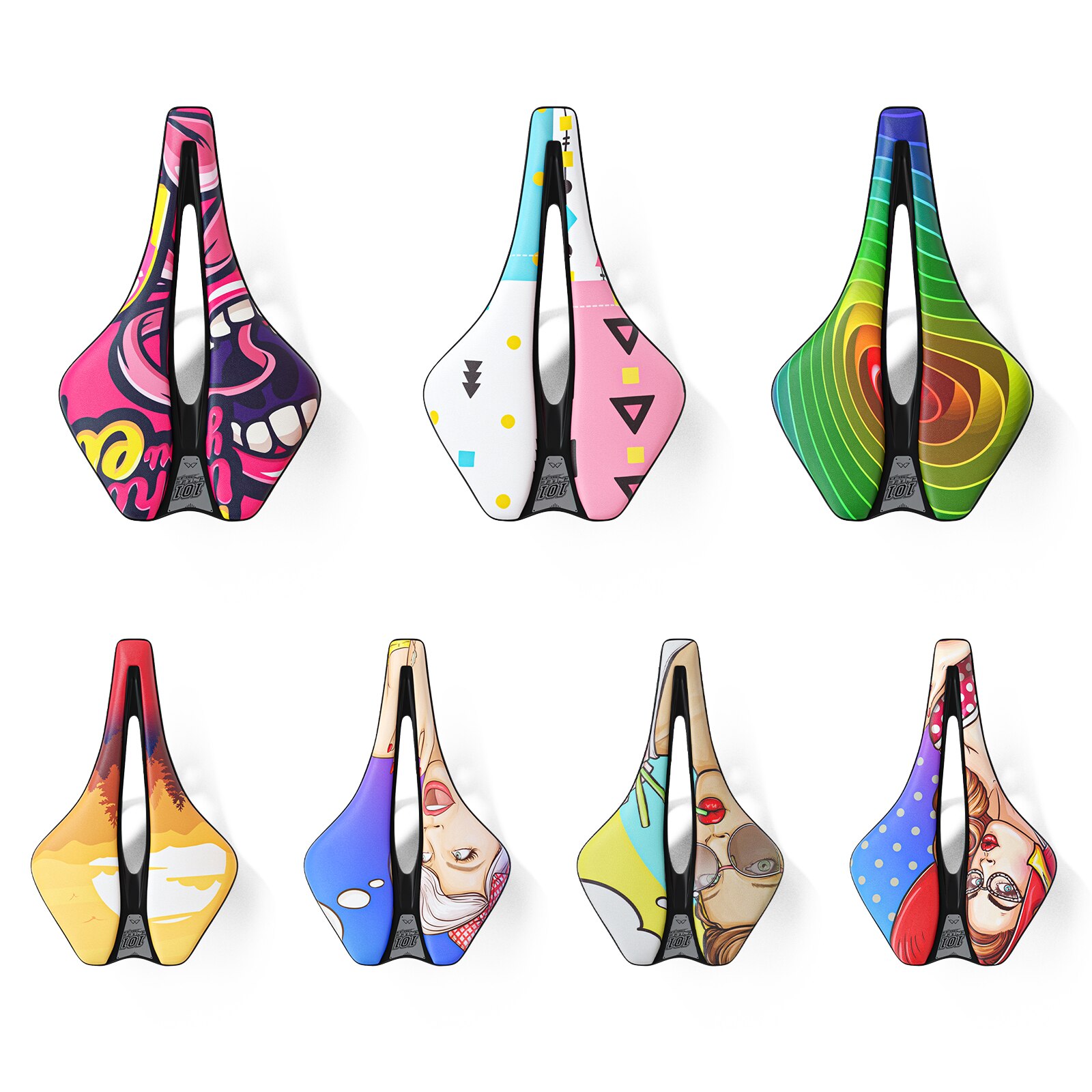 Ultra-light and breathable full saddle bicycle bicycle racing seat road bicycle saddle men without bicycle seat cushion