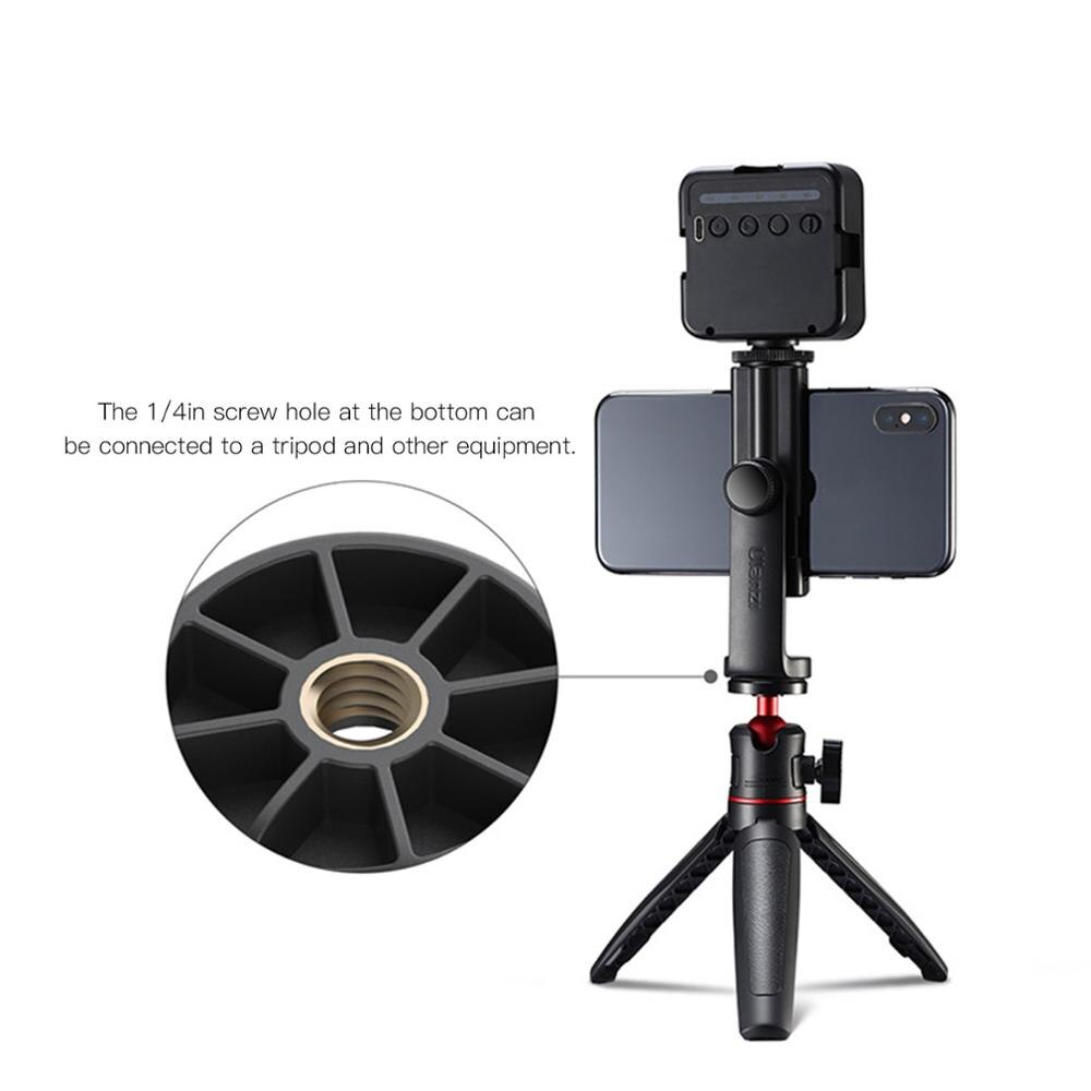 Ulanzi ST-17 Smartphone Clip Mount Houder 360 Graden Rotatie Verticale Schieten Telefoon Statief Met Koud Schoen 1/4in schroef
