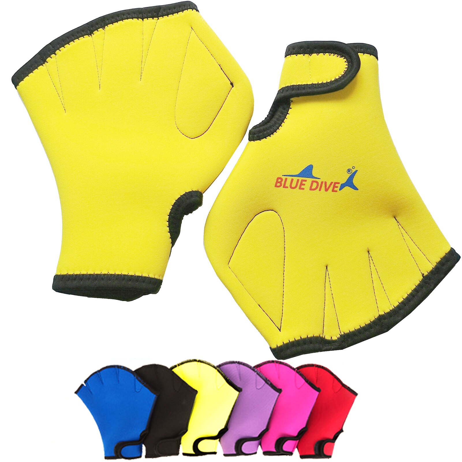 Zwemvliezen Zwemmen Handschoenen Aquatic Traning Peddels Water Weerstand Duiken Hand Peddels Voor Zwemmen Duiken Training Handschoenen