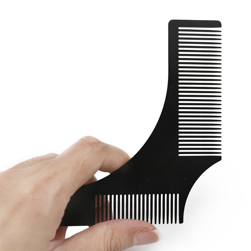 Meniscus Smooth Hair Comb ,Large Curved Comb,Stainless Steel Beard Comb,Hair Comb 3 Piece Set For Men Oil Comb