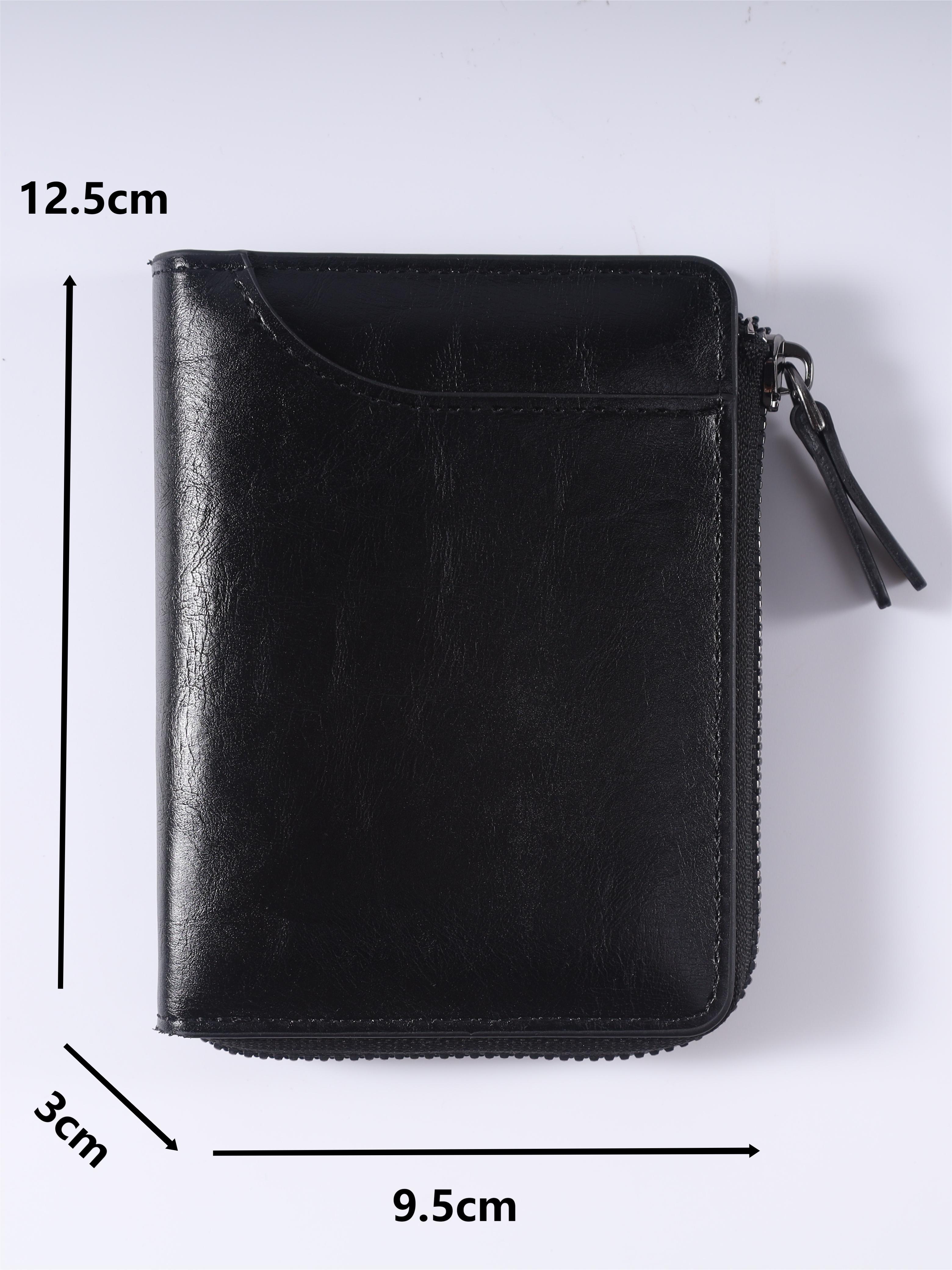 Men's Wallet Vertical Retro Card Holder Minimalism