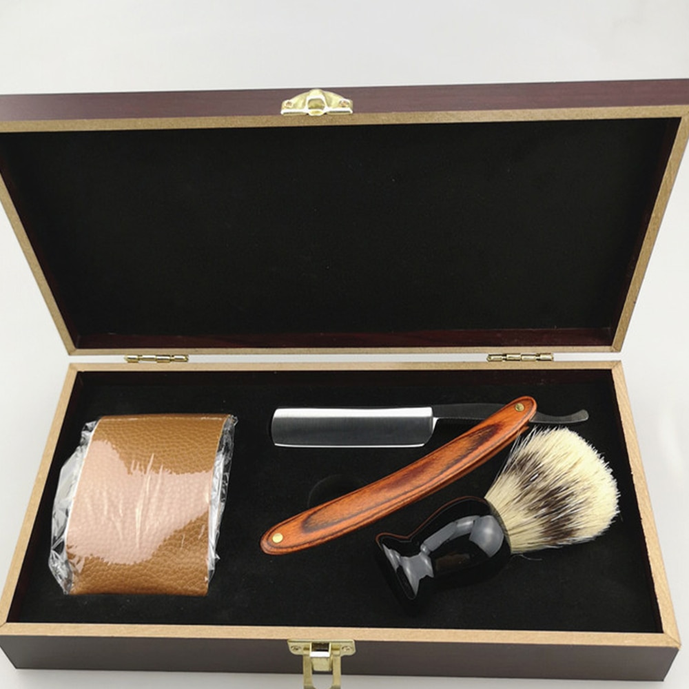 Box Set, Mannen Set, Ouderwetse Scheermes, Scheren Set: Default Title