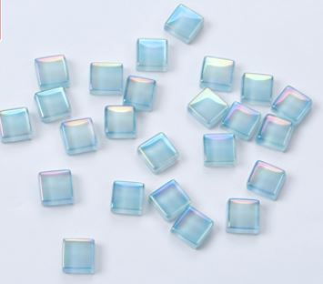 Tuile mosaïque mini verre cristal gratuit | Matériau artisanal, carrelage fait à la main, mini micro pierre libre, bricolage 200 pièces: type7