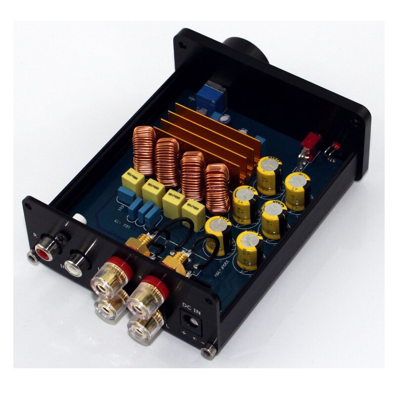 1pc mini hifi 2.0 kanaals versterker 2 * 50w volledige frequentie