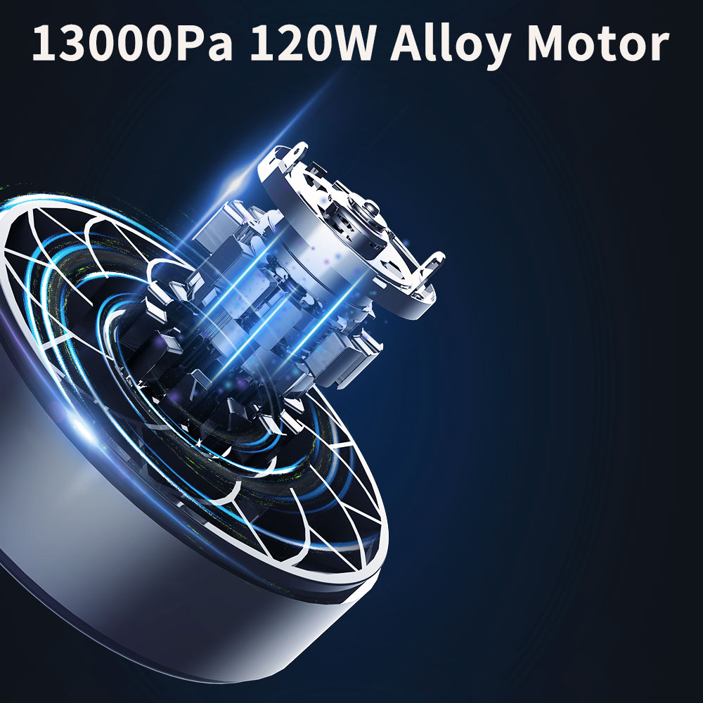 Thieye Draagbare Stofzuiger 13000Pa High Power Zuigkracht Draadloze Stofzuigen Cleaner Met Hepa Filter Voor Car Home