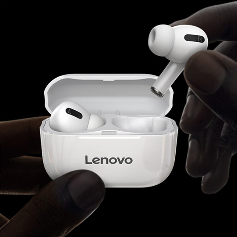 Original Lenovo LP1S TWS Wireless Headphones Bluetooth 5.0 HiFi Earphone Stereo bass with Mic Headset IPX4 Waterproof