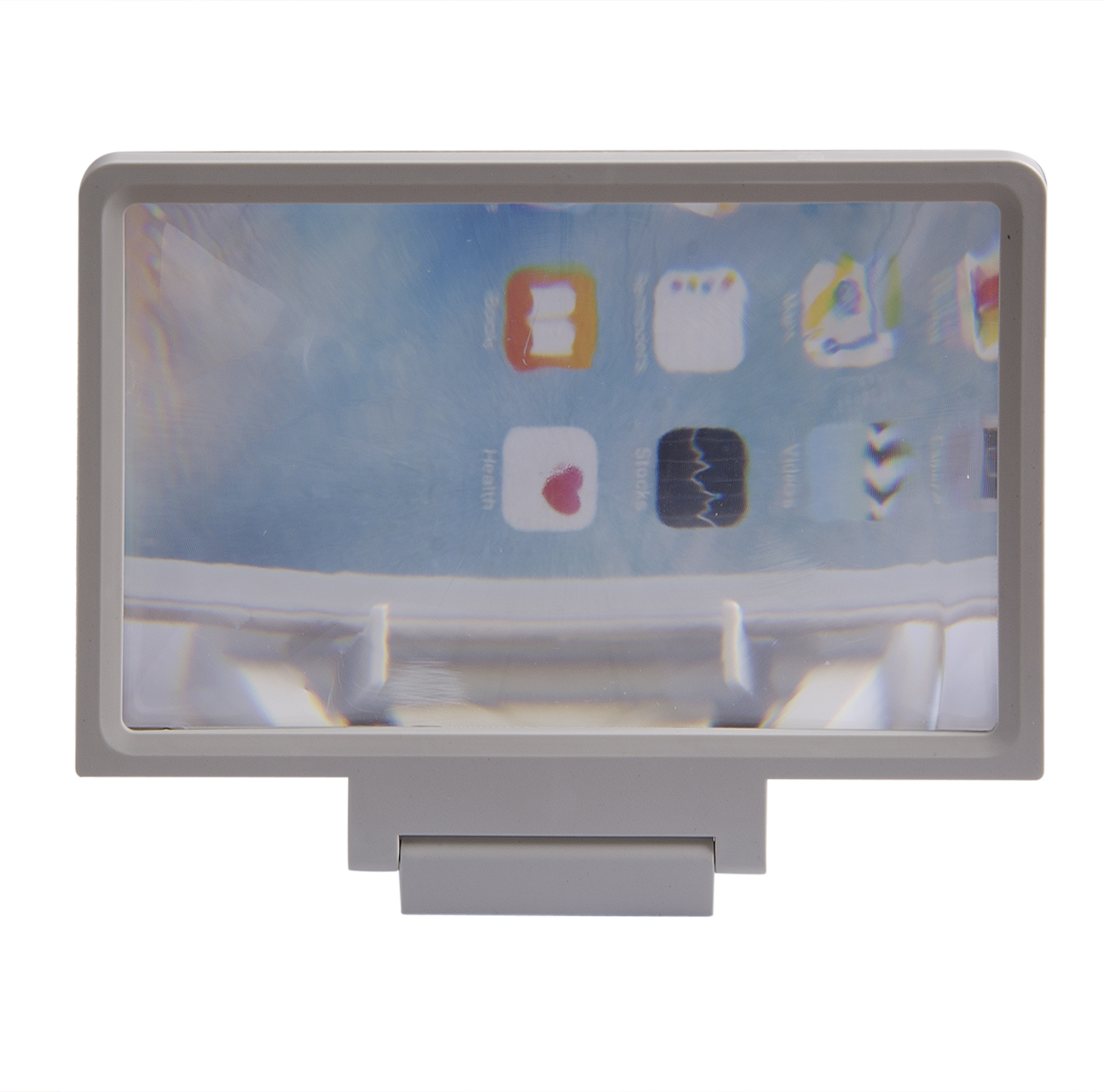 Universal Magnifier Glass 3D Movie Screen HD Amplifier For Smart Phone: white