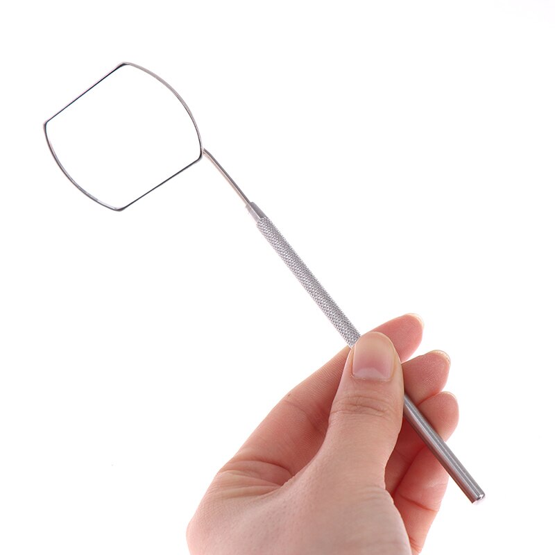 Wimper Extension Spiegel Grote Make-Up Spiegel Vergrootglas Schoonheid Lange Handvat Spiegel Voor Controle Valse Wimpers Gereedschap Make-Up Tool