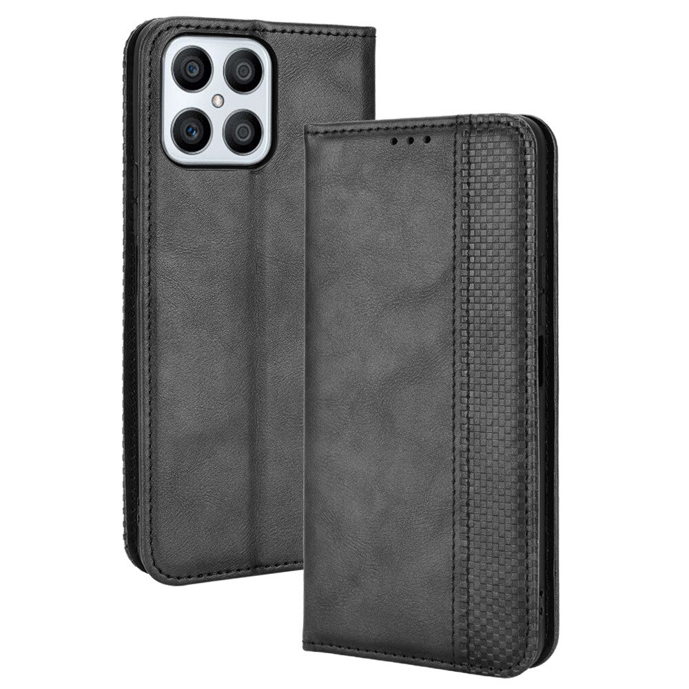 Voor Huawei Honor X8 Case Luxe Flip Pu Leather Wallet Magnetische Adsorptie Case Voor Huawei Honor X8 X 8 Telefoon tassen