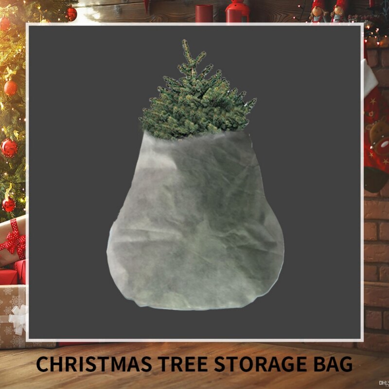 ZL Christmas Tree Storage Bag Disposal Bag Non-woven Storage Dustproof Cover Protect Waterproof Large-capacity Organize Tool