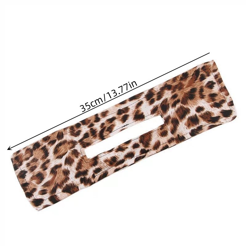 Pinza para el pelo con lazo perezoso para mujer, diadema estampada de cola de caballo, pasadores de abrazadera giratoria de Color sólido Simple