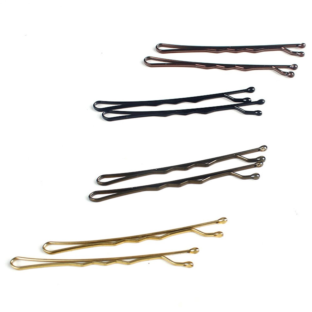 24 Pcs/set Hairpin Hair Pin Wedding Hair Jewelry Bobby Pin Clip Hairpin Gold Side Folder Hair Styling Accessories