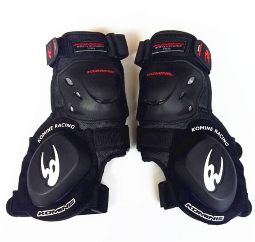 Komine de la motocicleta rodillera protección SK-652 pie protector de la rodilla almohadillas anti-Caída de slider protectores de rodilla