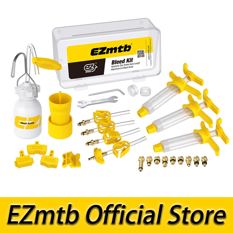 EZmtb Universral bluten Bausatz Für Shimano Magura eifrig Sram Tektro Rabatt Bremse Fahrrad Fahrrad