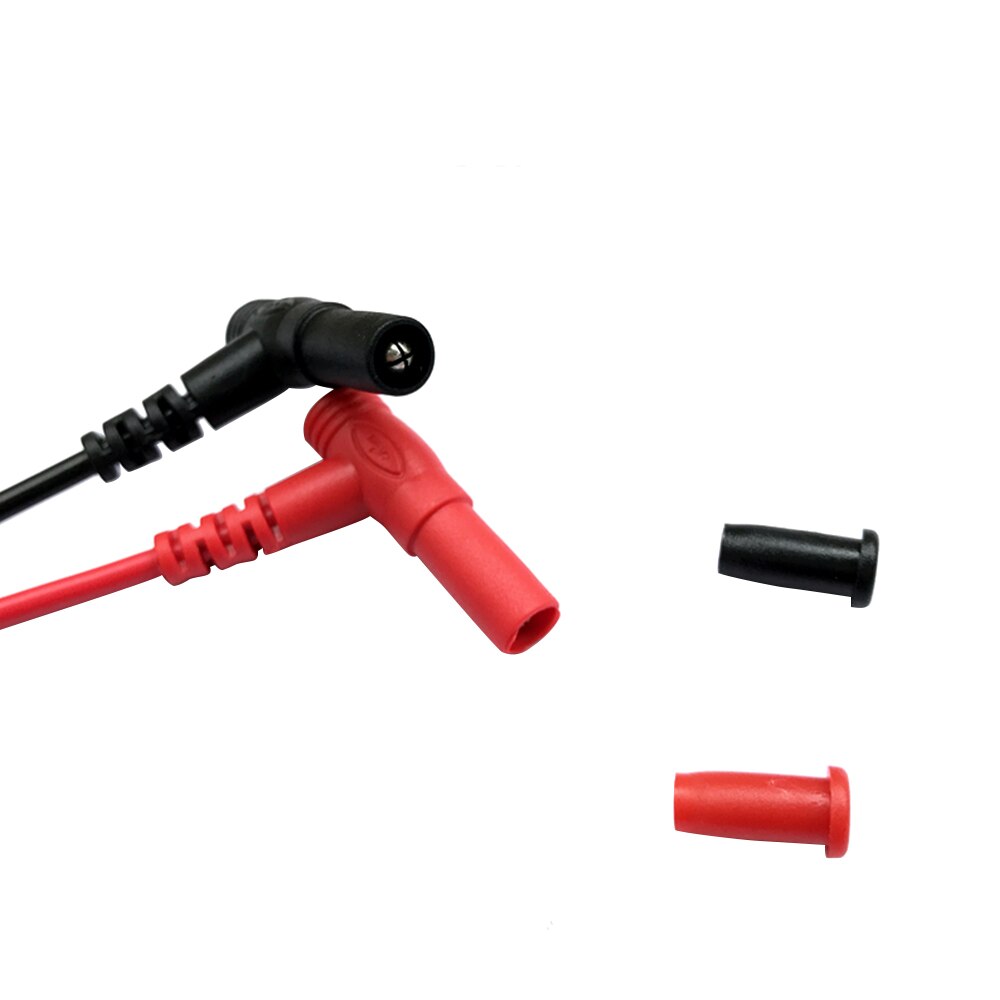 1 Pair 20A Needle Tip Probe Test Leads Pin Universal Multimeter Test Lead Probe Multimeter Lead Probe Wire Test Accessories