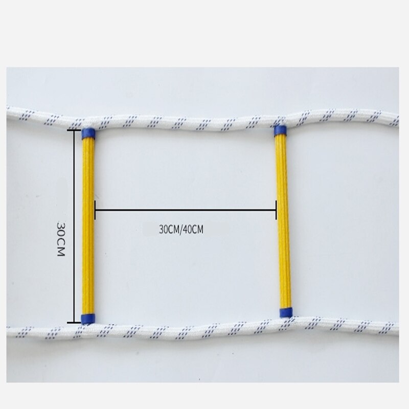 5M improved escape ladder wear-resistant reinforced non-slip soft fire inspection ladder rope ladder 18-20MM