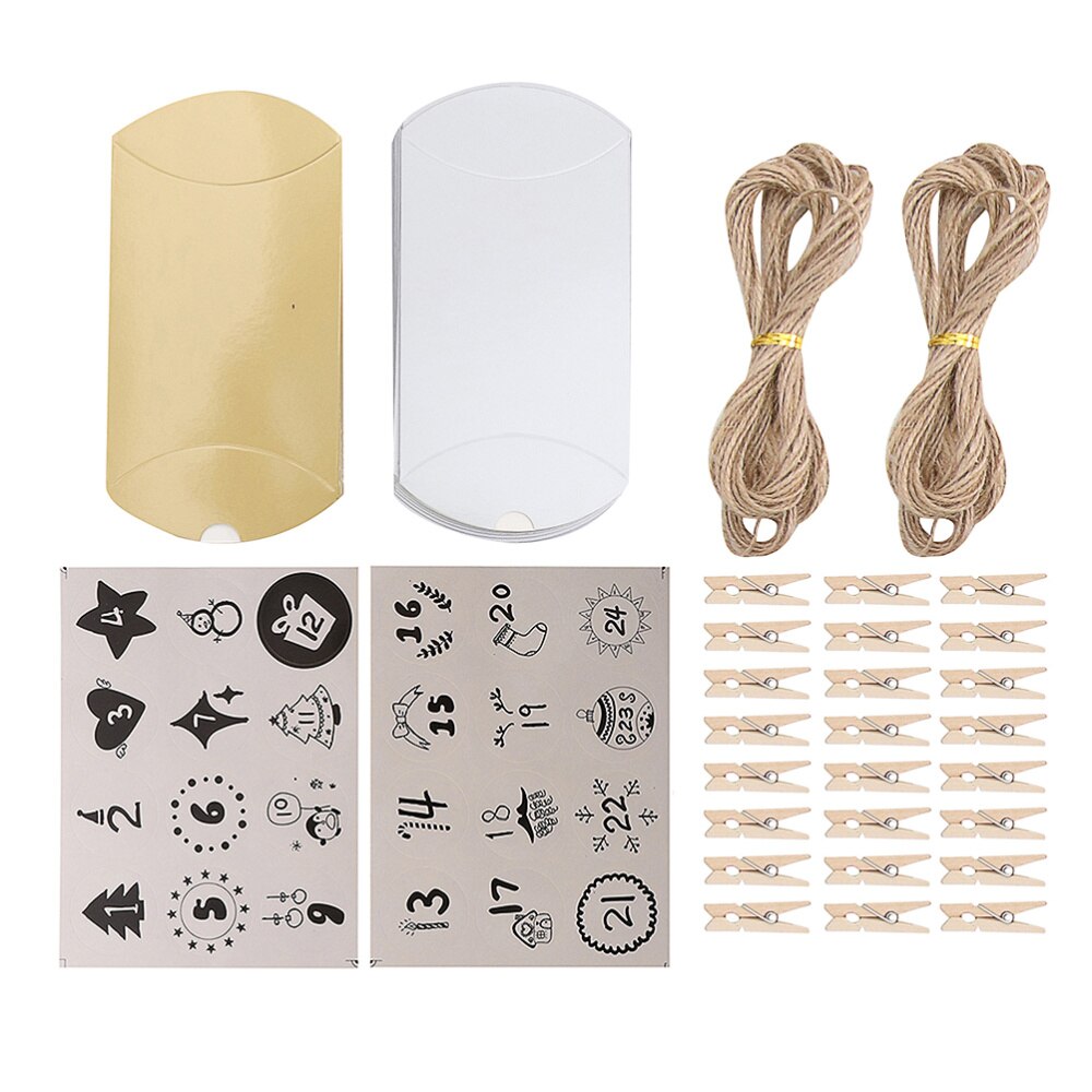 1 Set Boxes Festive Lightweight DIY Sweets Boxes Packing Boxes for Christmas