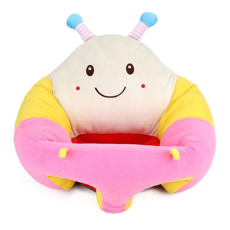 Chaise de canapé Portable pour bébé avec rembourrage en coton, Support pour bébé, coussin d&#39;assise, sac de haricots, décor de chambre de bébé: bee