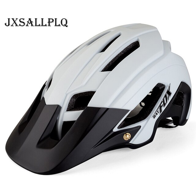 Batfox Fiets Helm Bat Ultra Licht Mountainbike Fiets Helm Mannen En Vrouwen Road Rijden Helm Met achterlichten: B-02