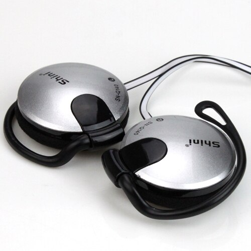 Oryginalne słuchawki Stereo Q140 słuchawki douszne 3.5mm z mikrofonem gamingowy zestaw słuchawkowy do MP3 PC Laptop telefon komórkowy: Srebrny