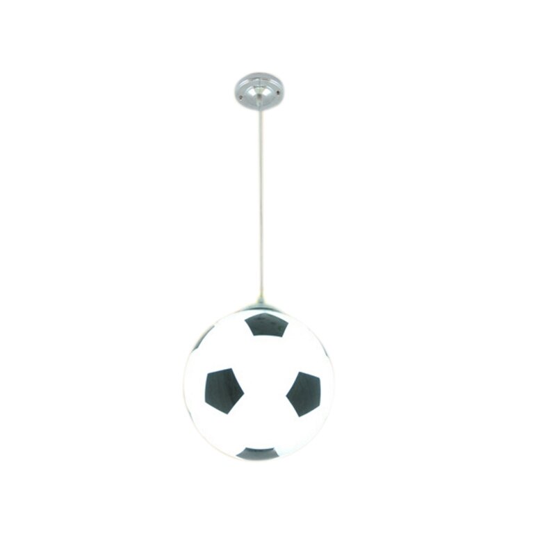 Lámpara de fútbol única, pantalla de techo, lámpara de bola, pantalla, decoración del jardín, suministros de iluminación