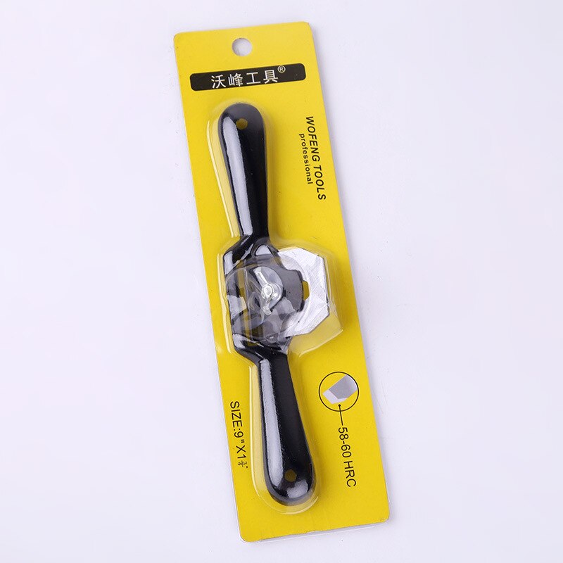 Wood Hand Cutting Edge Chisel Tool with Screw/Blade 9" Adjustable Plane Spokeshave Woodworking Hand Planer Trimming Hand Tools
