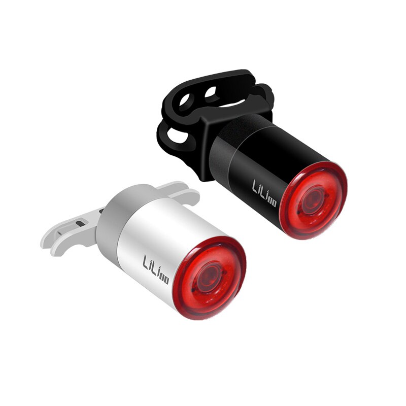 Bicycle Touch Smart Sensor Taillight Brake Vibration Induction Bike Rear Light USB Fast Charge MTB Road Bicycle Tail Light: Set F