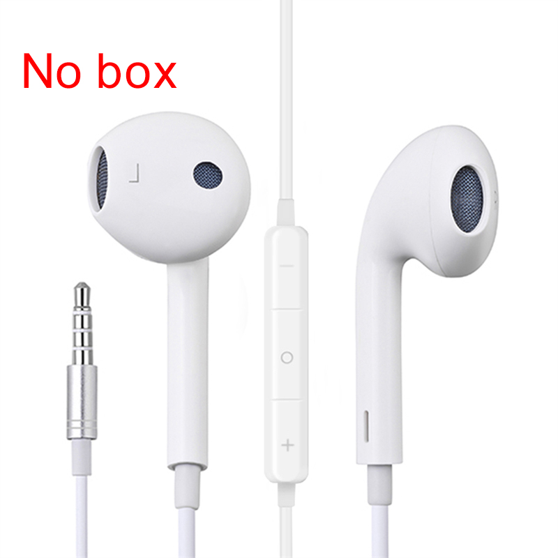 Wired Headphone With Mic 3D Stereo Earbuds In-ear Headset Clear Sound Auriculare 3.5mm Jack Casque For iPhone CellPhone Earphone: YX12 3.5mm Headset