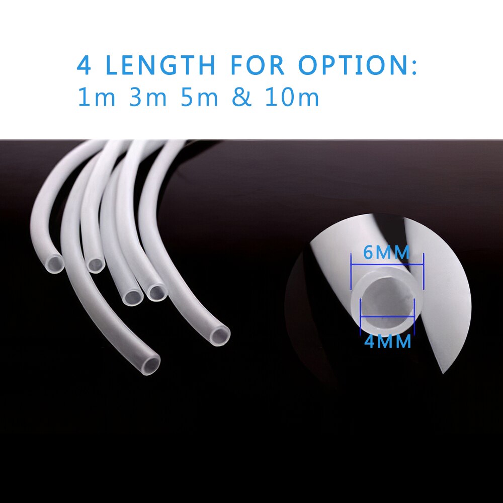 Soft Aquarium Pump Tube for Air Bubble Stone Soft Silicone Oxygen Pump Hose Aquarium Fish Tank Pond Household Tool