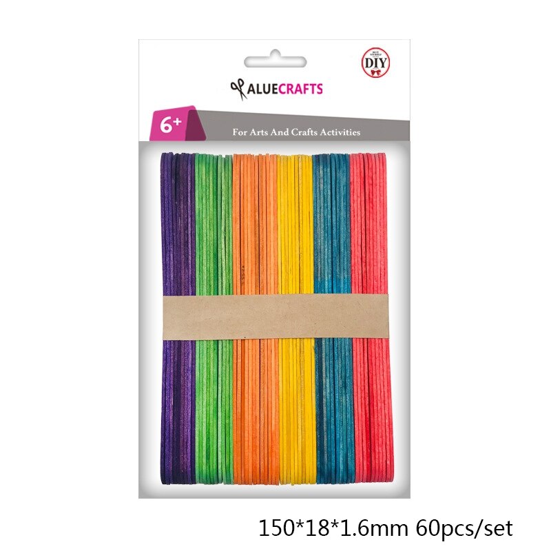 150 * 18 * 1.6mm Natural Tongue Depressor DIY Hand... Grandado