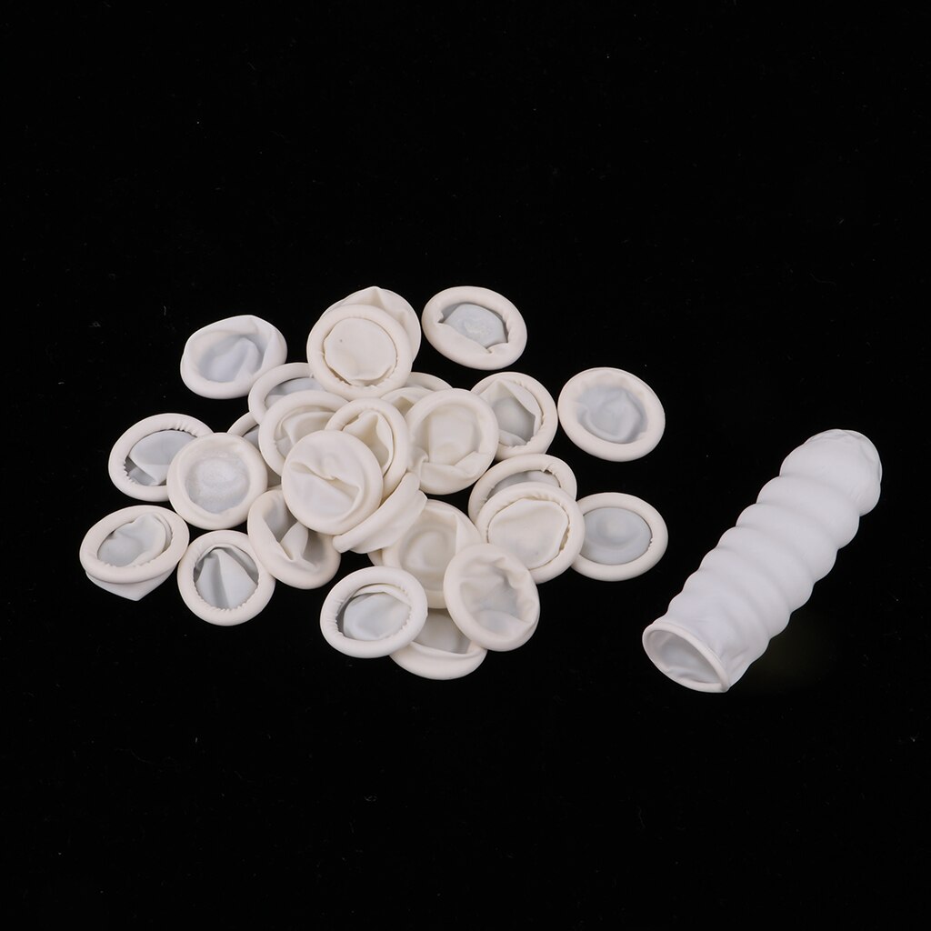 100x Model Coloring Tool Spray Painting Finger Sleeve Protector Guards