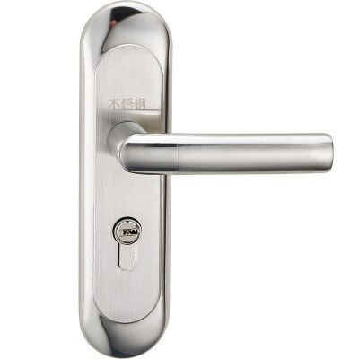 Aluminum Alloy Material Interior Door Lock Living Room Bedroom Bathroom Door Handle Lock Security Locks Packages 3 Style: 81