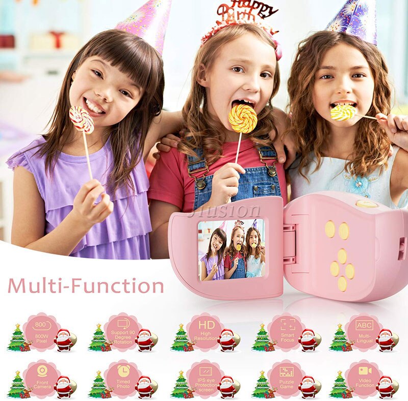 Kids Handheld Mini DV 1080P Vlogging Camara Fotografica Digital Photo Video Camera Camcorder Education Toys Children Best