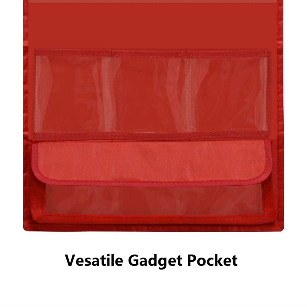 Godery Counting Caddie and Place Value Pocket Chart for Classroom Home Let's Count, Red