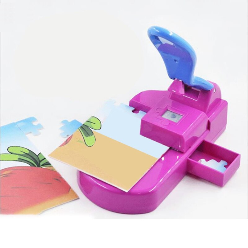 DIY Puzzle Cutting Embossing Machine Puzzle Maker Craft Punch Diy Tools Handy Puncher