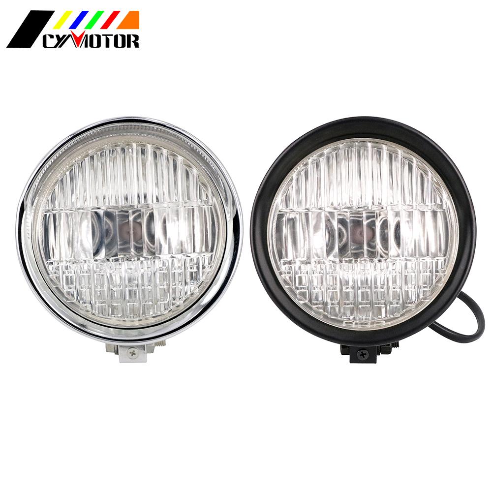 Motorfiets retro koplamp koplamp lamp voor cafe racer harley davidson choppers sportster suzuki racer 883 xl1200 xl 1200