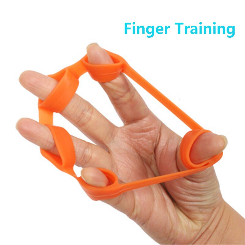 1 stk finger gripper styrke træner modstandsbånd håndgreb håndled båre finger ekspander øvelse finger modstandsbånd