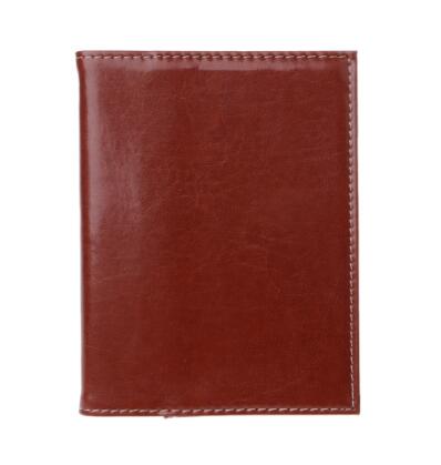 Mini Pocket Notebook Portable Journal Diary Book PU Leather Cover Note Pads