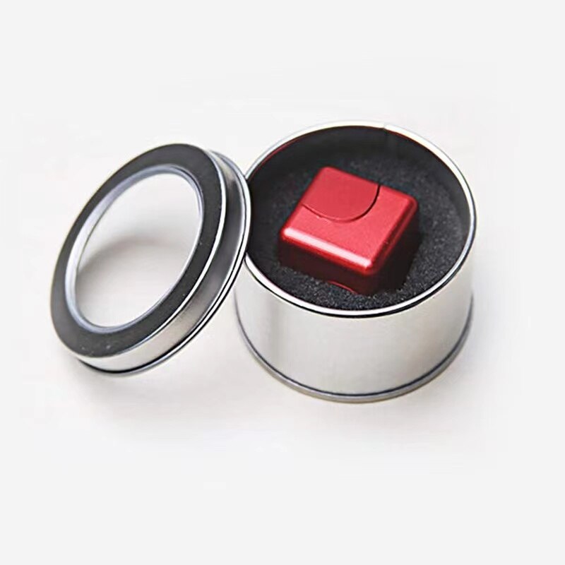 DPG-3 Druk-Verminderen Vinger Gyro Cool Rreative Roman Speelgoed Metalen Kleur Fun Leisure Verlicht Stress