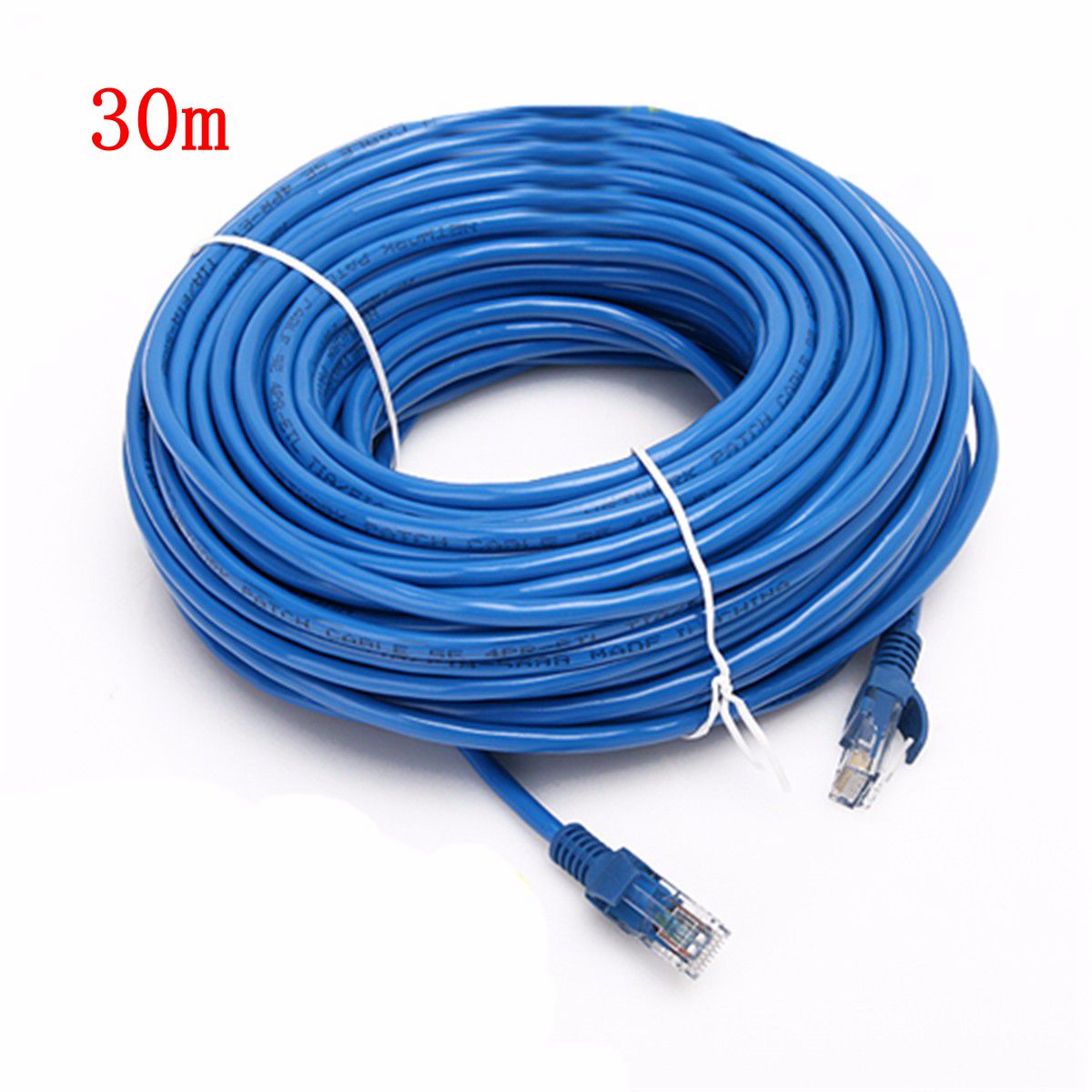 Wysokiej jakości 30M metr RJ45 CAT5 kabel internetowy Lan przewód sieciowy Internet przewód prowadzący Router