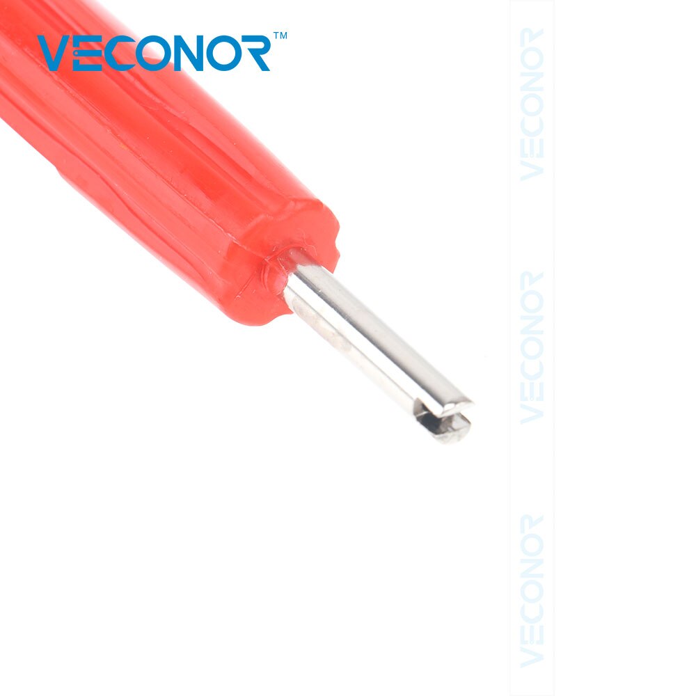 101 -delige bandenreparatieset 100 -delige verzinkte koperen ventielkern met kernschroevendraaierverwijderingsset voor auto, fiets, vrachtwagen